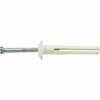 Hillman Screw Anchor, 1-1/2" L, Nylon, 6 PK 9410